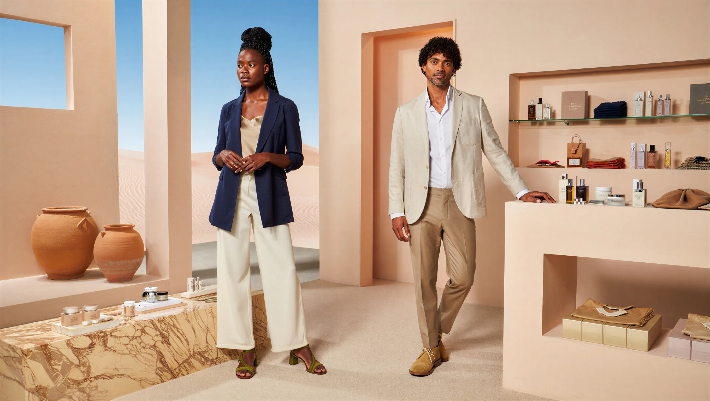 Catwalks Academy, formation terrain